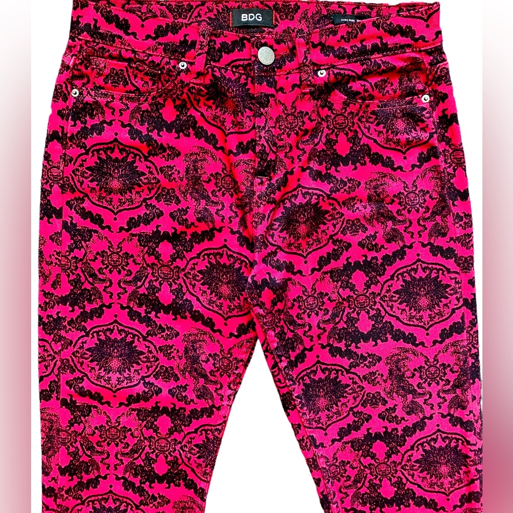 BDG Abstract Pattern Jeans - Picture 3 of 7